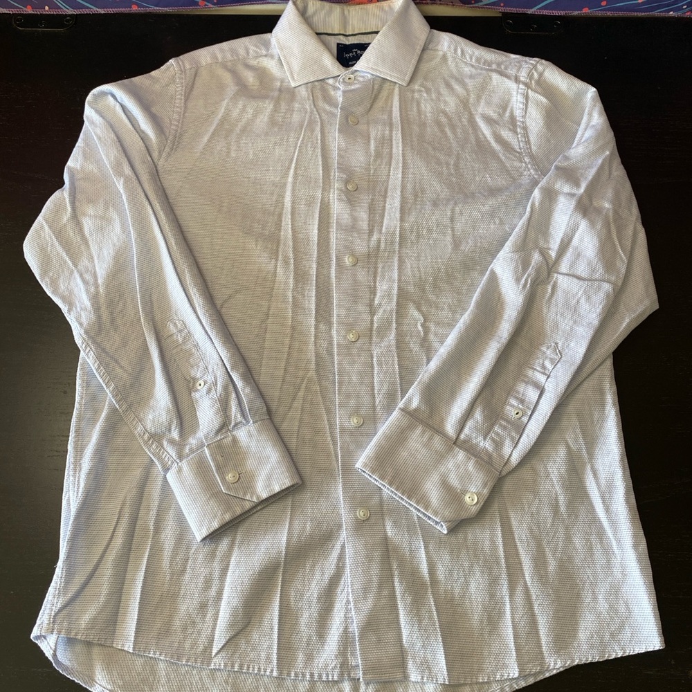 The Savile Row Co. Light Blue Dress Shirt